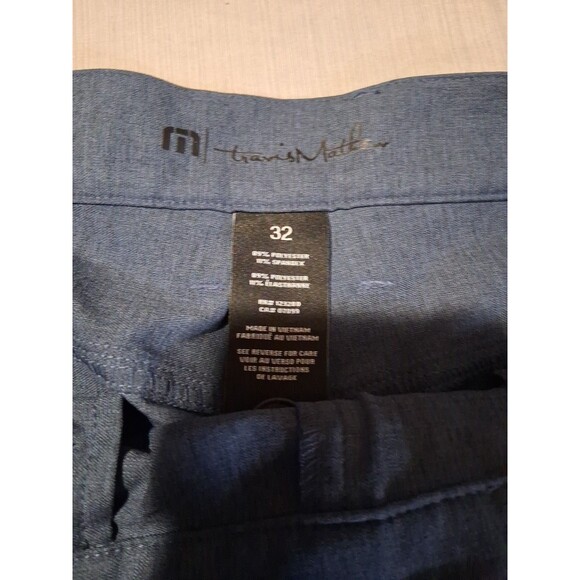 Lot Of 2 Travis Matthew Golf Pants Men’s Sz 32x30 Performance Stretch Blue-Gray - Picture 2 of 6